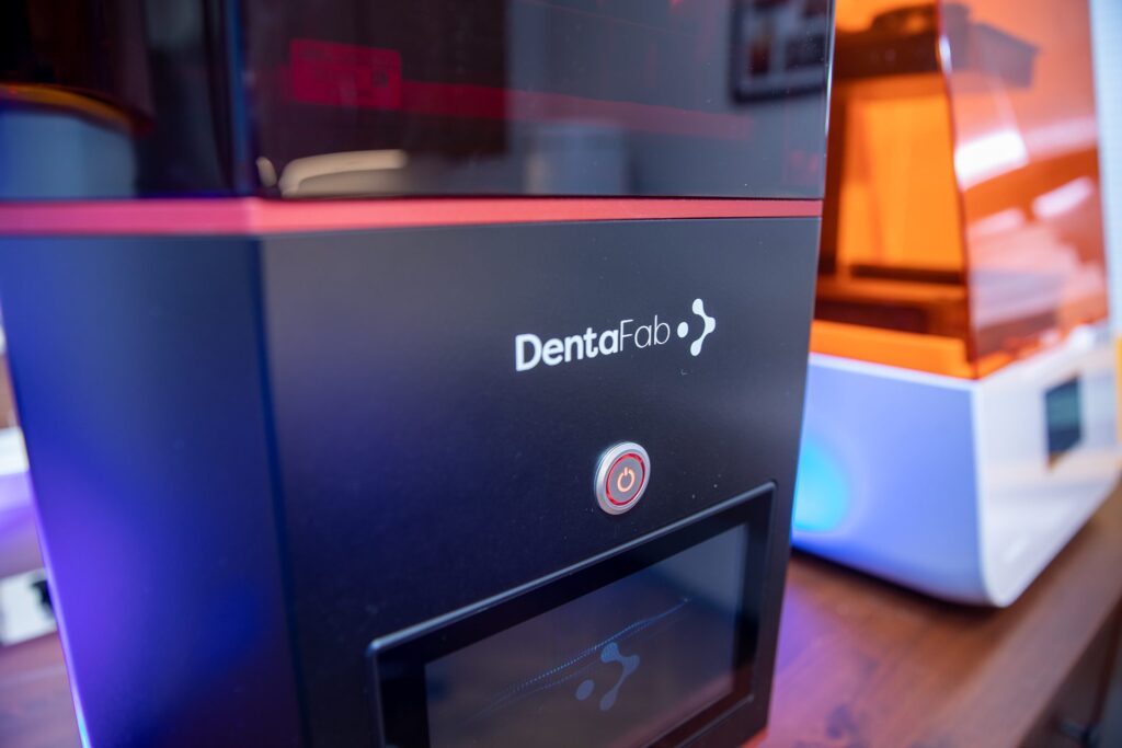 DentaFab dental 3D printer used to print surgical guides in the in-house laboratory